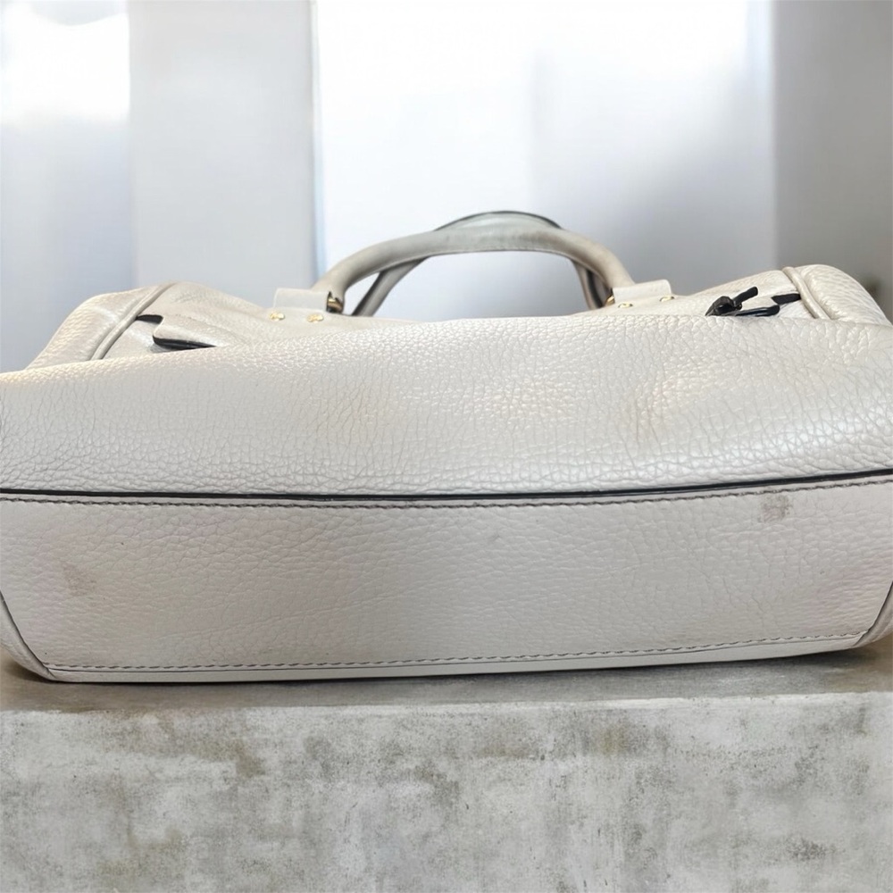Kate Spade Cream Pebbled Leather Crossbody Bag w/Strap- GUC w/a few spots/stains - Picture 3 of 17